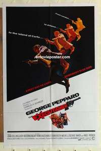 n607 EXECUTIONER one-sheet movie poster '70 George Peppard, Joan Collins