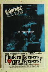 n656 FINDERS KEEPERS, LOVERS WEEPERS one-sheet movie poster '68 Russ Meyer