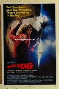 n683 FOG style B 1sh '80 John Carpenter, Jamie Lee Curtis, there's something out there!