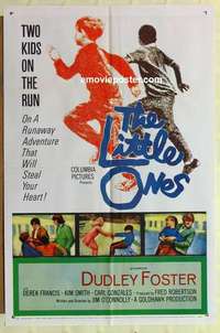 p234 LITTLE ONES one-sheet movie poster '65 two kids on the run!