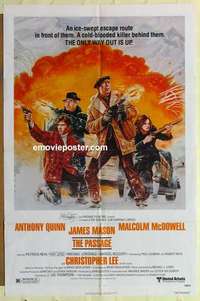s603 PASSAGE one-sheet movie poster '79 Anthony Quinn, James Mason