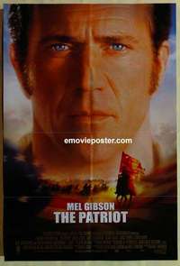 s598 PATRIOT DS one-sheet movie poster '00 Mel Gibson, Heath Ledger