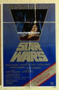 s336 STAR WARS 1sh movie poster R82 George Lucas classic sci-fi!