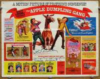 w057 APPLE DUMPLING GANG signed movie title lobby card '75 Tim Conway