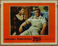 z333 BAND OF ANGELS movie lobby card '57 Clark Gable, Yvonne De Carlo