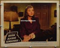 z355 BOSTON BLACKIE'S RENDEZVOUS movie lobby card '45 Nina Foch