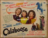 z032 CALABOOSE movie title lobby card '43 Jimmy Rogers, Noah Beery Jr.