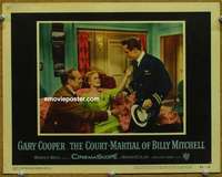 z390 COURT-MARTIAL OF BILLY MITCHELL movie lobby card #3 '56 Cooper