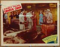 z406 DANGEROUS MONEY movie lobby card #3 '46 Charlie Chan!