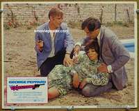 z456 EXECUTIONER movie lobby card #2 '70 George Peppard, Joan Collins