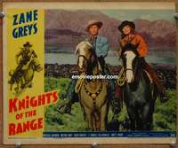 z553 KNIGHTS OF THE RANGE movie lobby card '40 Zane Grey, Hayden