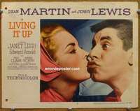 z584 LIVING IT UP movie lobby card #8 '54 Janet Leigh, Jerry Lewis