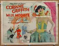 z165 MLLE MODISTE movie title lobby card '26 sexy Corinne Griffith!