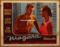 z629 NIAGARA movie lobby card #2 '53 Joseph Cotten, Jean Peters