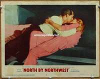 z635 NORTH BY NORTHWEST movie lobby card #3 '59 Cary Grant, Hitchcock
