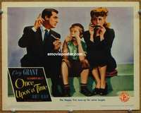 z645 ONCE UPON A TIME movie lobby card '44 Cary Grant, Janet Blair