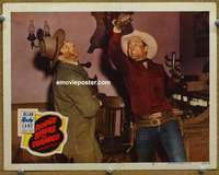 z688 ROUGH RIDERS OF DURANGO movie lobby card #2 '51 Rocky Lane fights