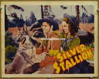 z719 SILVER STALLION movie lobby card '41 David Sharpe with Boots!