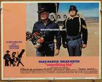 z732 SOMETHING BIG movie lobby card #2 '71 Brian Keith, Merlin Olsen