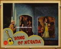 z735 SONG OF NEVADA movie lobby card '44 Roy Rogers, Dale Evans