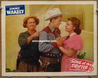 z737 SONG OF THE DRIFTER movie lobby card '48 Jimmy Wakely, Dub Taylor