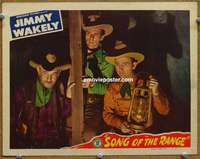 z739 SONG OF THE RANGE movie lobby card '44 Jimmy Wakely in mine!