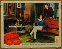 z741 SONG TO REMEMBER movie lobby card '45 Cornel Wilde, Merle Oberon