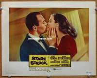 z748 STAGE STRUCK movie lobby card #6 '58 Henry Fonda, Strasberg
