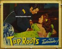 z772 TAP ROOTS movie lobby card #7 '48 half-dressed Susan Hayward!