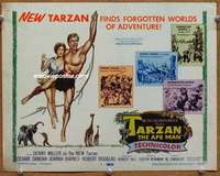z256 TARZAN THE APE MAN movie title lobby card '59 Edgar Rice Burroughs