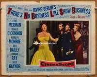 z791 THERE'S NO BUSINESS LIKE SHOW BUSINESS movie lobby card #7 '54