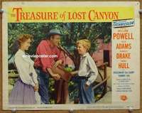 z813b TREASURE OF LOST CANYON movie lobby card #8 '52 Ted Tetzlaff