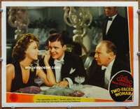 z821 TWO-FACED WOMAN #3 movie lobby card '41 Greta Garbo drinking!