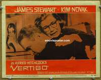 z839 VERTIGO movie lobby card #3 '58 Jim Stewart, Barbara Bel Geddes