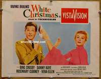 z857 WHITE CHRISTMAS #2 movie lobby card '54 Danny Kaye, Vera-Ellen