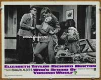 z864 WHO'S AFRAID OF VIRGINIA WOOLF movie lobby card #6 '66 Liz Taylor