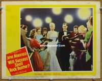 z869 WILL SUCCESS SPOIL ROCK HUNTER movie lobby card #7 '57 Mansfield