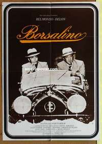 a509 BORSALINO German movie poster '70 Jean-Paul Belmondo, Alain Delon