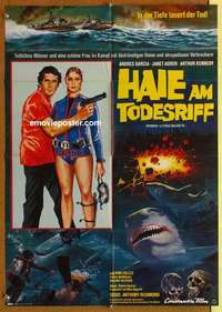 a515 CAVE OF THE SHARKS German movie poster '78 Arthur Kennedy