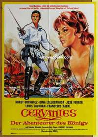 a516 CERVANTES German movie poster '68 Gina Lollobrigida, Buchholz