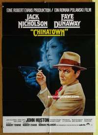 a519 CHINATOWN German movie poster R80s Jack Nicholson