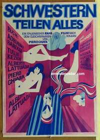 a462 COME HAVE COFFEE WITH US East German movie poster '71 Heidenreich