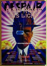 a535 DESPAIR German movie poster '78 Rainer Werner Fassbinder