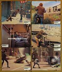 a425 DIRTY HARRY 6 foreign movie lobby cards '71 Clint Eastwood classic!
