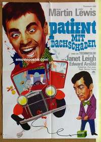 a610 LIVING IT UP German movie poster R60s Dean Martin & Jerry Lewis!