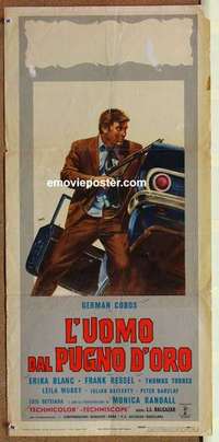a194 EL HOMBRE DEL PUNO DE ORO Italian locandina movie poster '70