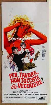 a199 PRODUCERS Italian locandina movie poster '67 Mel Brooks, Deseta