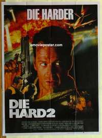 a366 DIE HARD 2 Pakistani movie poster '90 Bruce Willis, Bedelia