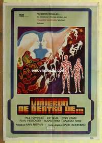 a230 THEY CAME FROM WITHIN Spanish movie poster '76 David Cronenberg