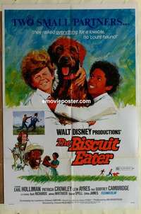 b235 BISCUIT EATER one-sheet movie poster R72 Walt Disney dogs!